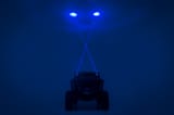 Laser Whip Light Kit | RGBW | 2400 Lumens | Pair view 4