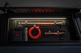 Bed Cap Molle Panel Side Storage Bin | Drivers Side | Jeep Gladiator JT (20-26) view 2