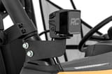 LED Light Kit | Front Mount | 2" Black Pair | White DRL | Segway 570 F view 4