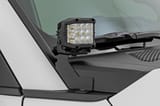 LED Light Kit | Ditch Mount | 2" Black Pair | Flood | Toyota Land Cruiser (24-26) view 3