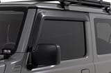 Impact Resistant Side Window Deflectors | Tape On Rain Guard | Suzuki Jimny 3 Door (2018-2026) view 1