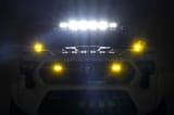 3x1.75 Inch Black Series | Yellow | LED Slim Aux | SAE Fog | Flush Mount | Pair view 5