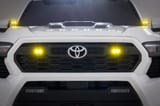 3x1.75 Inch Black Series | Yellow | LED Slim Aux | SAE Fog | Flush Mount | Pair view 4