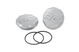 Polished Aluminum Ball Joint Caps | Pair | Rough Country Control Arms view 1