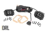2 Inch Black Series LED Light Pods | Flush Mount | Amber DRL view 1