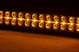 50 Inch Black Series LED Light Bar | Dual Row | Amber DRL view 2