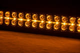 30 Inch Black Series LED Light Bar | Curved | Dual Row | Amber DRL view 2