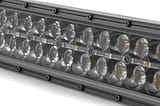 12 Inch Black Series LED Light Bar | Dual Row | White DRL view 3