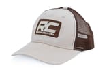 Rough Country Hat | Brown Mesh | Rough Country Patch | Khaki -MC6901 view 1