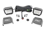 LED Light Kit | Ditch Mount | 2" Chrome Pair | Wide | Ford Bronco 4WD (21-26) view 1