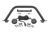 Safari Bar | 3.5" Round LED (Pair) | Black | Amber DRL | OE Modular Steel | Ford Bronco (21-26) view 1