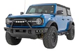 Safari Bar | 3" OSRAM (Quad) | Wide | OE Modular Steel | Ford Bronco (21-26) view 2