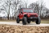 Replacement Grille | Angry Eyes | Jeep Wrangler JK/Wrangler Unlimited (07-18) view 4