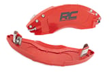 Caliper Covers | Front and Rear | Red | Jeep Wrangler JK/Wrangler Unlimited (07-18) view 6