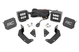 LED Light Kit | Cage Mount | 2" Black Pair | CFMOTO UFORCE 1000 view 1