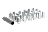 Lug Nut Set | M12x1.25 | 24 Qty | Chrome view 1