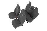 Seat Covers | Front and Rear w/ Armrest | Jeep Wrangler Unlimited 4WD (18-26) view 1