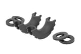 D-Ring Isolator Kit | Pair | Black view 1