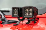 LED Light Kit | Quad | Cowl Mount | 2" Black | Amber DRL | Jeep Gladiator JT/Wrangler JL (18-26) view 3