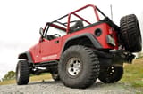 Rough Country 4 Inch Lift Kit | Long Arm | Jeep Wrangler TJ 4WD (1997-2006) view 4