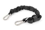 Elastic Straps | Carabiner Ends | 1" X 6' | Pair view 2