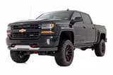 Pocket Fender Flares | 6'7" & 8' Bed | GB8 Mosaic Black | Chevy Silverado 1500 (14-18)/2500HD view 2