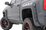 Pocket Fender Flares | 6'7" & 8' Bed | GPA Graphite | Chevy Silverado 1500 (14-18)/2500HD view 1