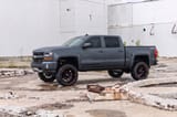 Pocket Fender Flares | 6'7" & 8' Bed | GPA Graphite | Chevy Silverado 1500 (14-18)/2500HD view 5