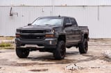 Pocket Fender Flares | 6'7" & 8' Bed | GPA Graphite | Chevy Silverado 1500 (14-18)/2500HD view 4