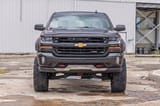 Pocket Fender Flares | 6'7" & 8' Bed | GPA Graphite | Chevy Silverado 1500 (14-18)/2500HD view 6