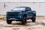 Pocket Fender Flares | 5'9" Bed | G1K Deep Ocean Blue | Chevy Silverado 1500 (14-18 & Classic) view 3