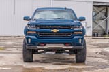 Pocket Fender Flares | 5'9" Bed | G1K Deep Ocean Blue | Chevy Silverado 1500 (14-18 & Classic) view 4