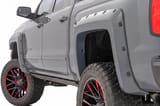 Pocket Fender Flares | 6'7" & 8' Bed | G1C Overcast | Chevy Silverado 1500 (14-18)/2500HD view 1