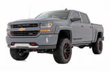 Pocket Fender Flares | 5'9" Bed | G1C Overcast | Chevy Silverado 1500 (14-18 & Classic) view 2