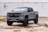 Pocket Fender Flares | 5'9" Bed | G1C Overcast | Chevy Silverado 1500 (14-18 & Classic) view 4