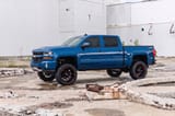 Pocket Fender Flares | 6'7" & 8' Bed | GA0 Northsky Blue | Chevy Silverado 1500 (14-18)/2500HD view 5