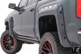 Pocket Fender Flares | 5'9" Bed | GJI Shadow Gray | Chevy Silverado 1500 (14-18 & Classic) view 1