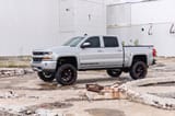 Pocket Fender Flares | 6'7" & 8' Bed | GAN Silver Ice Metallic | Chevy Silverado 1500 (14-18)/2500HD view 5