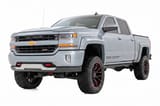 Pocket Fender Flares | 5'9" Bed | GAN Silver Ice Metallic | Chevy Silverado 1500 (14-18 & Classic) view 2
