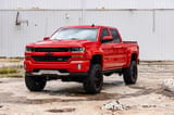 Pocket Fender Flares | 5'9" Bed | G7C Red Hot | Chevy Silverado 1500 (14-18 & Classic) view 4
