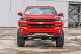 Pocket Fender Flares | 6'7" & 8' Bed | G7C Red Hot | Chevy Silverado 1500 (14-18)/2500HD view 6