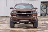 Pocket Fender Flares | 5'9" Bed | GXG Tungsten | Chevy Silverado 1500 (14-18 & Classic) view 6