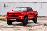 Pocket Fender Flares | 5'9" Bed | GCN Victory Red | Chevy Silverado 1500 (14-18 & Classic) view 4