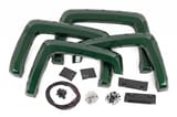 Pocket Fender Flares | 6'7" & 8' Bed | G7J Rainforest Green | Chevy Silverado 1500 (14-18)/2500HD view 3