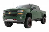 Pocket Fender Flares | 6'7" & 8' Bed | G7J Rainforest Green | Chevy Silverado 1500 (14-18)/2500HD view 2
