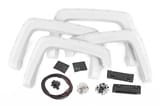 Pocket Fender Flares | 6'7" & 8' Bed | GAZ Summit White | Chevy Silverado 1500 (14-18)/2500HD (15-19) view 3