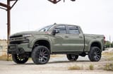 SF1 Fender Flares | GBD Cypress Gray | Chevy Silverado 1500 2WD/4WD (19-26) view 5