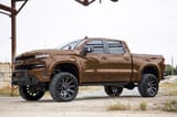 SF1 Fender Flares | GXN Deep Bronze | Chevy Silverado 1500 2WD/4WD (19-26) view 5