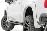 SF1 Fender Flares | GAZ Summit White | Chevy Silverado 1500 2WD/4WD (19-26) view 1