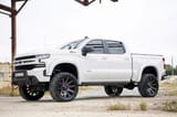 SF1 Fender Flares | GAZ Summit White | Chevy Silverado 1500 2WD/4WD (19-26) view 5